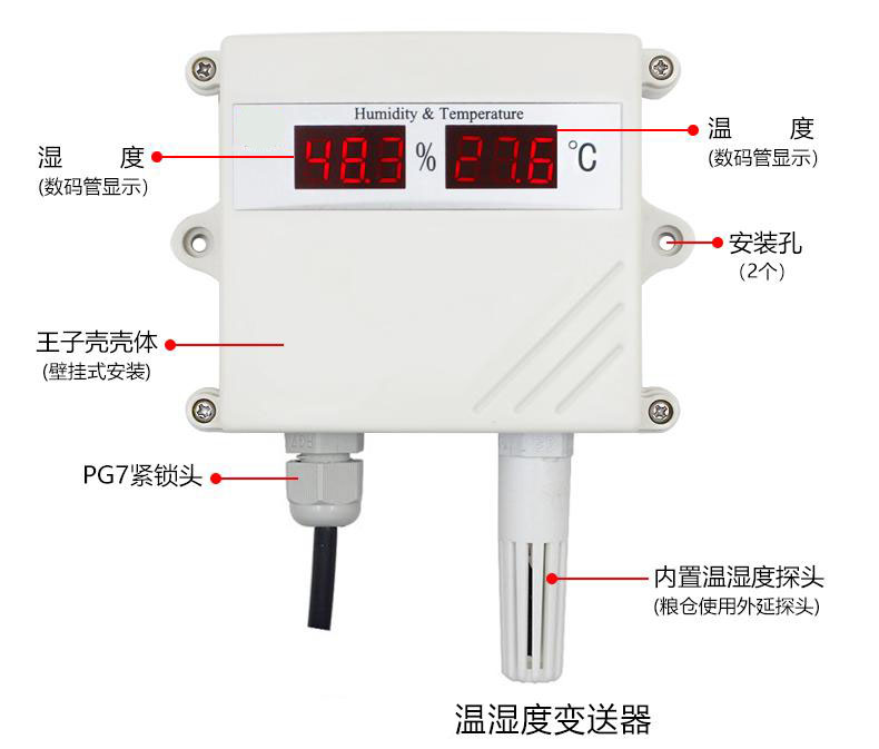 溫濕度91视频观看网站用於糧庫的在線監控